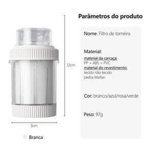 Filtro Para Torneira [Mimos&Mais] - Mimos&Mais