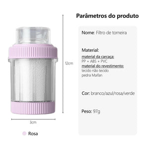 Filtro Para Torneira [Mimos&Mais] - Mimos&Mais