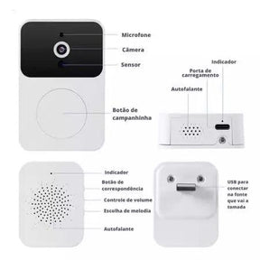 Campainha Inteligente SmartRING - 2025 - Mimos&Mais