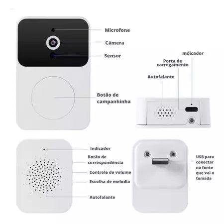 Campainha Inteligente SmartRING - 2025 - Mimos&Mais