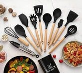 Kit C/12 Peças Utensílios De Cozinha - Mimos&Mais