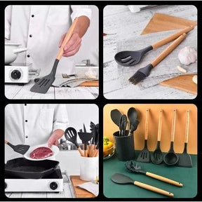 Kit C/12 Peças Utensílios De Cozinha - Mimos&Mais